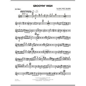 Groovin' High - Alto Sax 1
