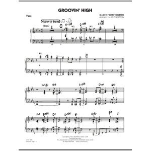 Groovin' High - Piano