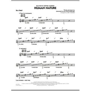 Human Nature - Solo Sheet