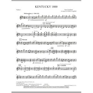 Kentucky 1800 - Violin 1