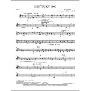 Kentucky 1800 - Violin 2