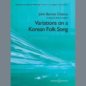 Variationen über ein koreanisches Volkslied - 2. Bb-Klarinette
