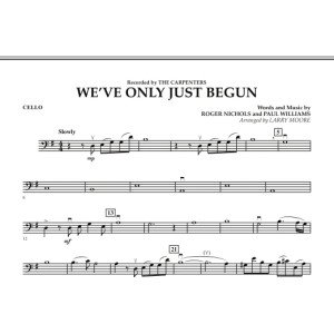 We've Only Just Begun - Cello