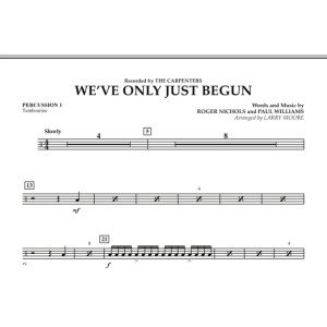 We've Only Just Begun - Percussion 1
