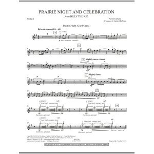 Prairie Night And Celebration (from Billy The Kid) - Violin 1