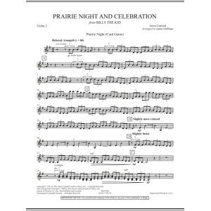 Prairie Night And Celebration (from Billy The Kid) - Violin 2