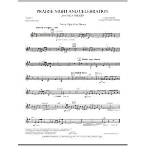 Prairie Night And Celebration (from Billy The Kid) - Violin 3 (Viola T.C.)