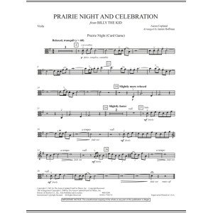 Prairie Night And Celebration (from Billy The Kid) - Viola