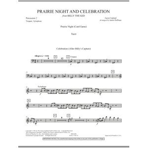 Prairie Night And Celebration (from Billy The Kid) - Percussion 2
