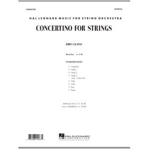 Concertino For Strings - Full Score