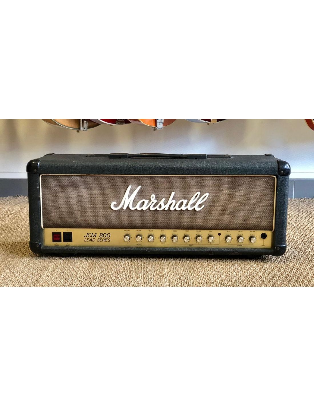Marshall JCM 800 Lead Series Model 2210 Volume Head with Reverb 1986