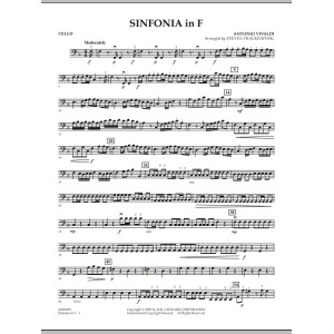 Sinfonia In F - Cello