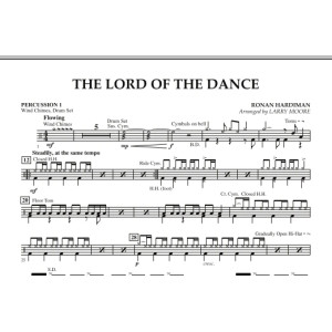 Lord Of The Dance - Percussion 1