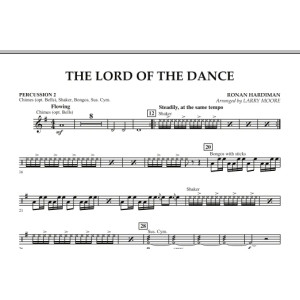 Lord Of The Dance - Percussion 2