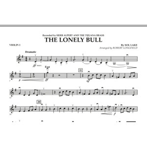 The Lonely Bull - Violine 1