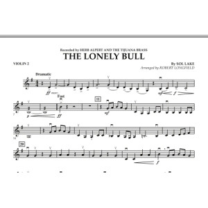 The Lonely Bull - Violine 2