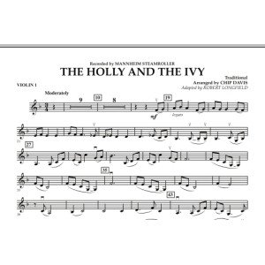 The Holly And The Ivy - Violin 1