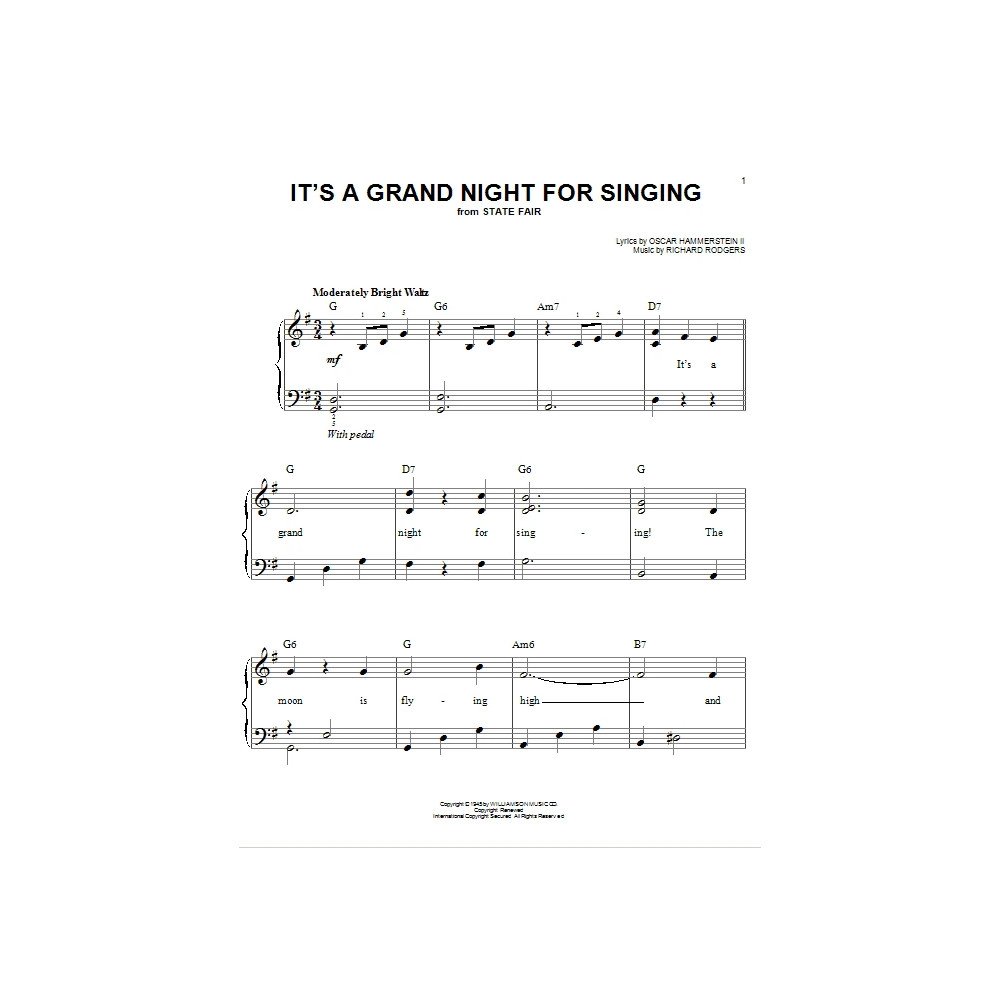 It''s A Grand Night For Singing