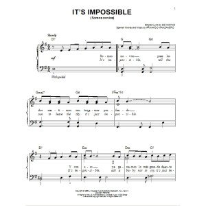 It's Impossible (Somos Novios)