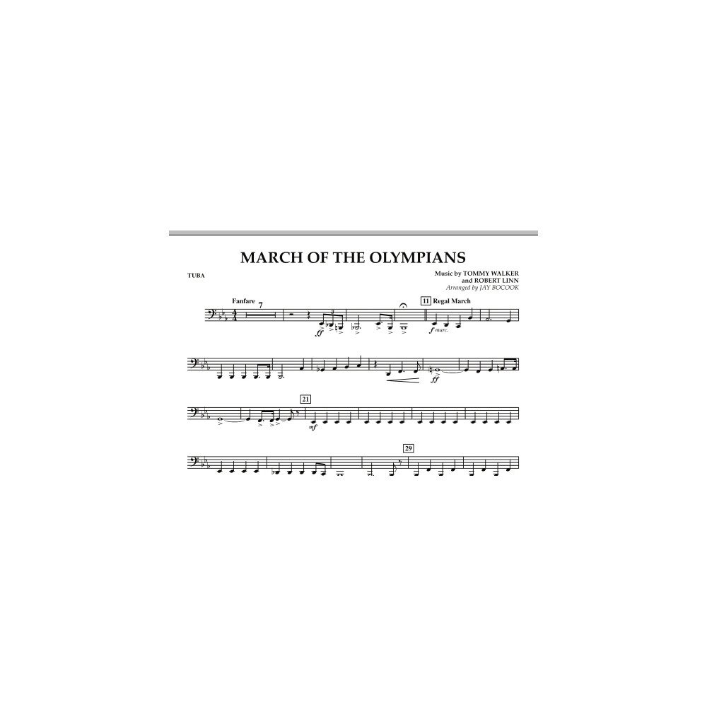 March Of The Olympians - Tuba