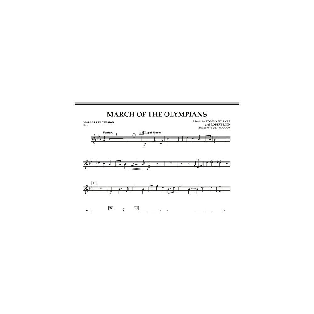 March Of The Olympians - Mallet Percussion