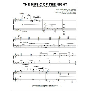 The Music Of The Night (from The Phantom Of The Opera) (arr. Phillip Keveren)