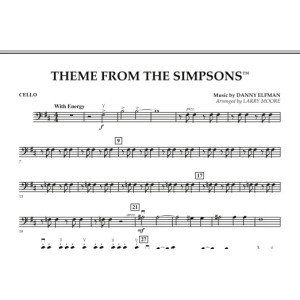 Die Simpsons - Cello