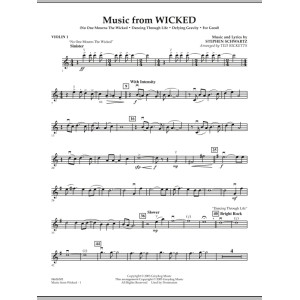 Music from Wicked - Violin 1