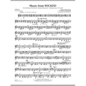 Music from Wicked - Violin 3 (Viola T.C.)