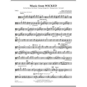 Music from Wicked - Viola