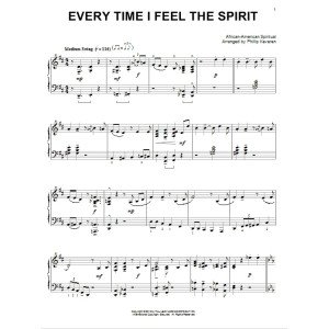 Every Time I Feel The Spirit (arr. Phillip Keveren)