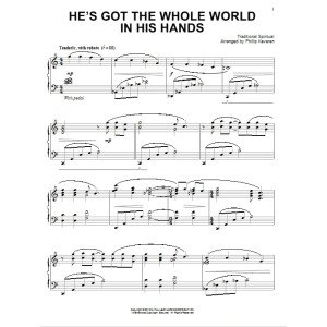 He's Got The Whole World In His Hands (arr. Phillip Keveren)