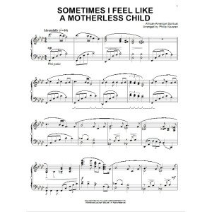 Sometimes I Feel Like A Motherless Child (arr. Phillip Keveren)