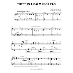 There Is A Balm In Gilead (arr. Phillip Keveren)
