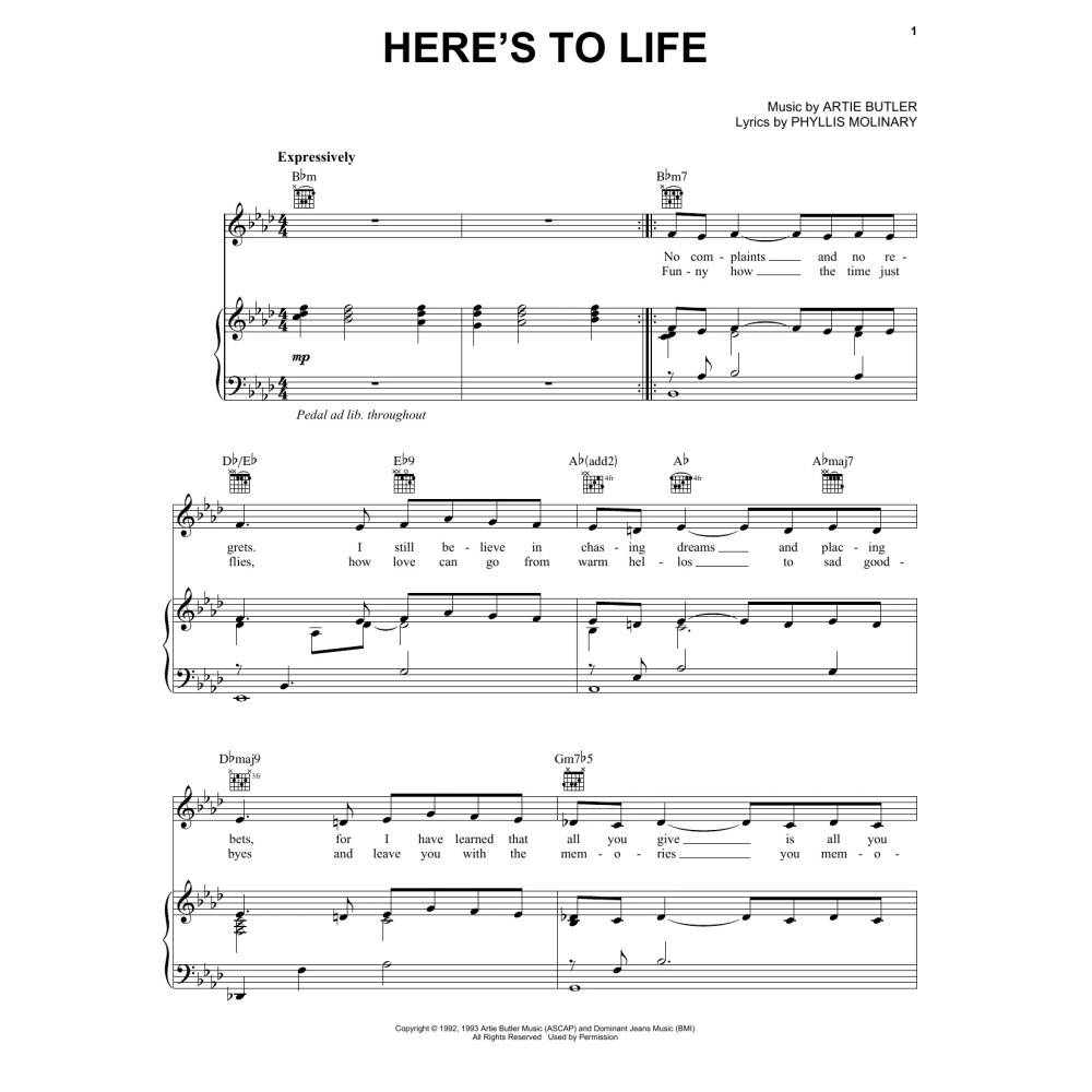 Here's To Life