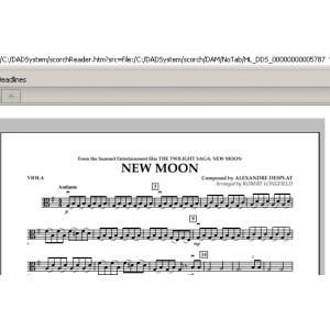 New Moon (The Meadow) - Viola