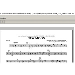 New Moon (The Meadow) - Cello