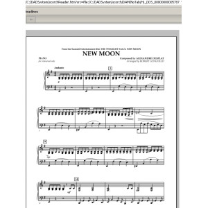 New Moon (The Meadow) - Piano