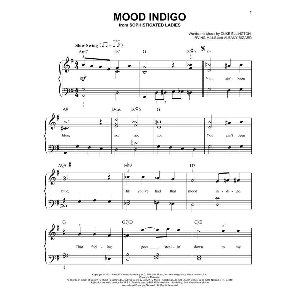 Mood Indigo