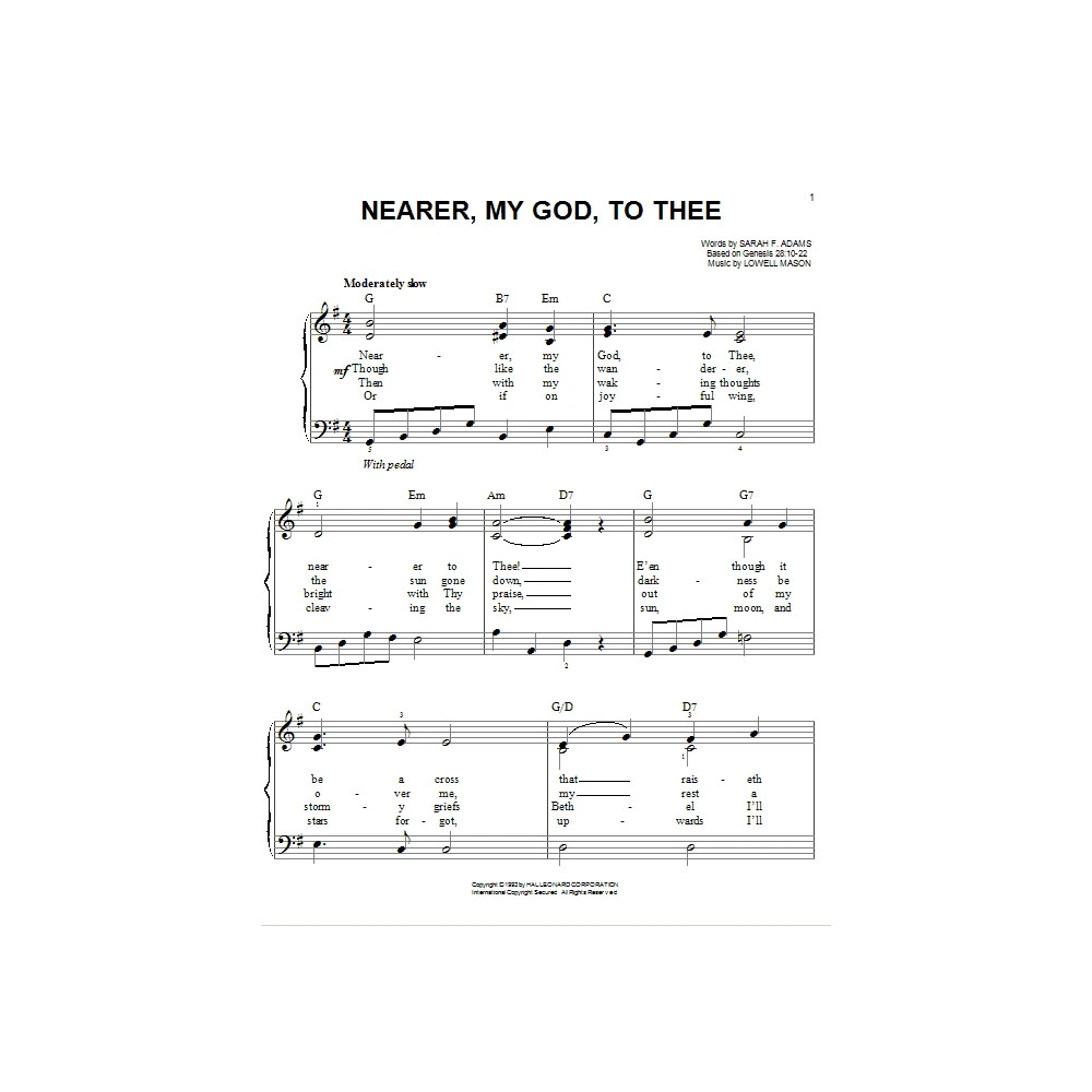 Nearer, My God, To Thee