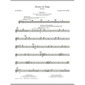 Disney On Stage (Medley) - Bb Trumpet 1