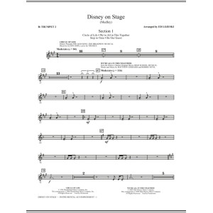 Disney On Stage (Medley) - Bb Trumpet 2