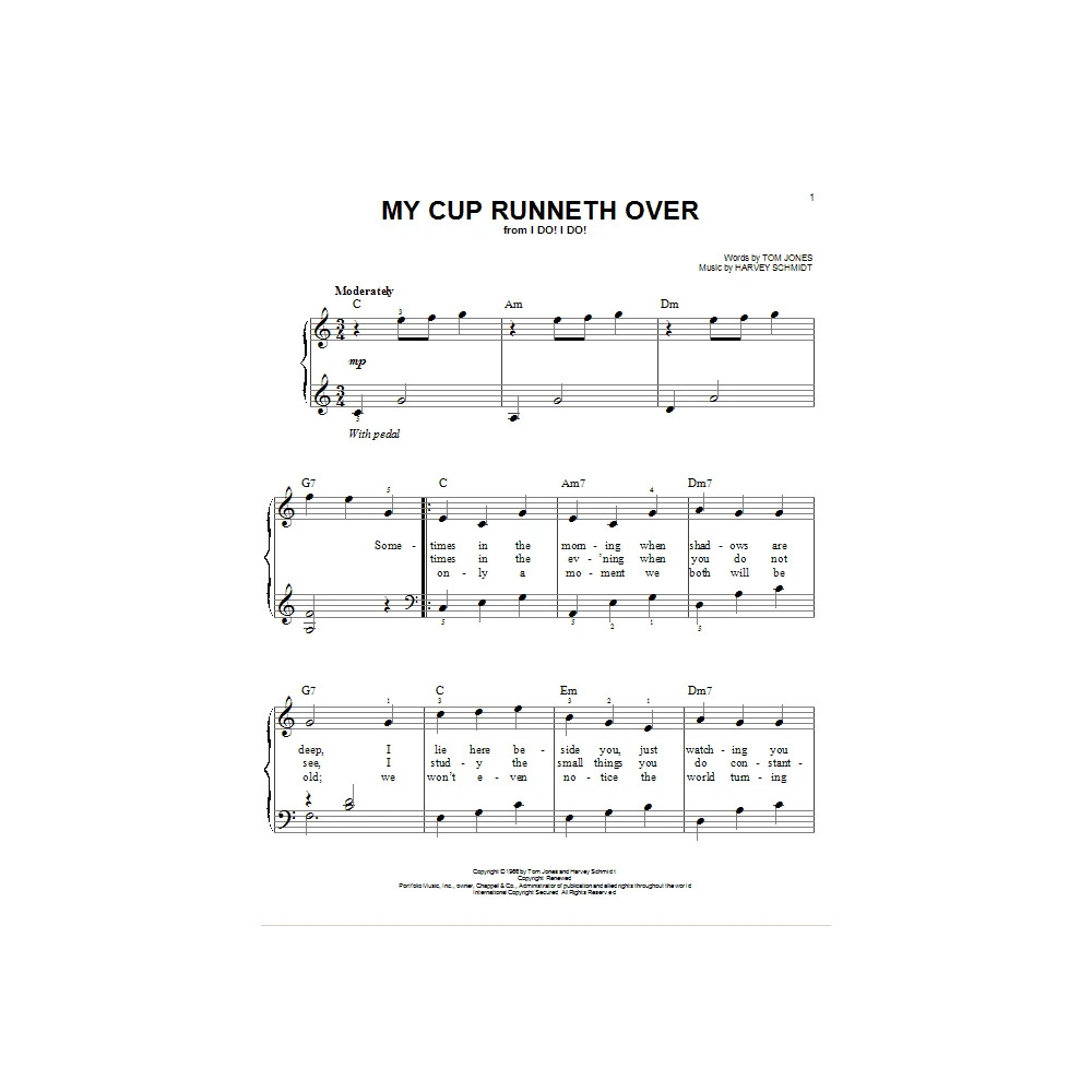 My Cup Runneth Over