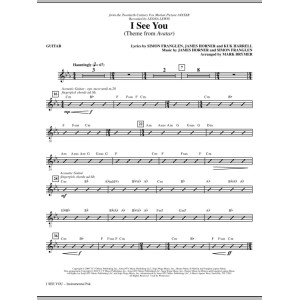 I See You (Theme from Avatar) - Guitar