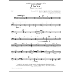 I See You (Theme from Avatar) - Bass