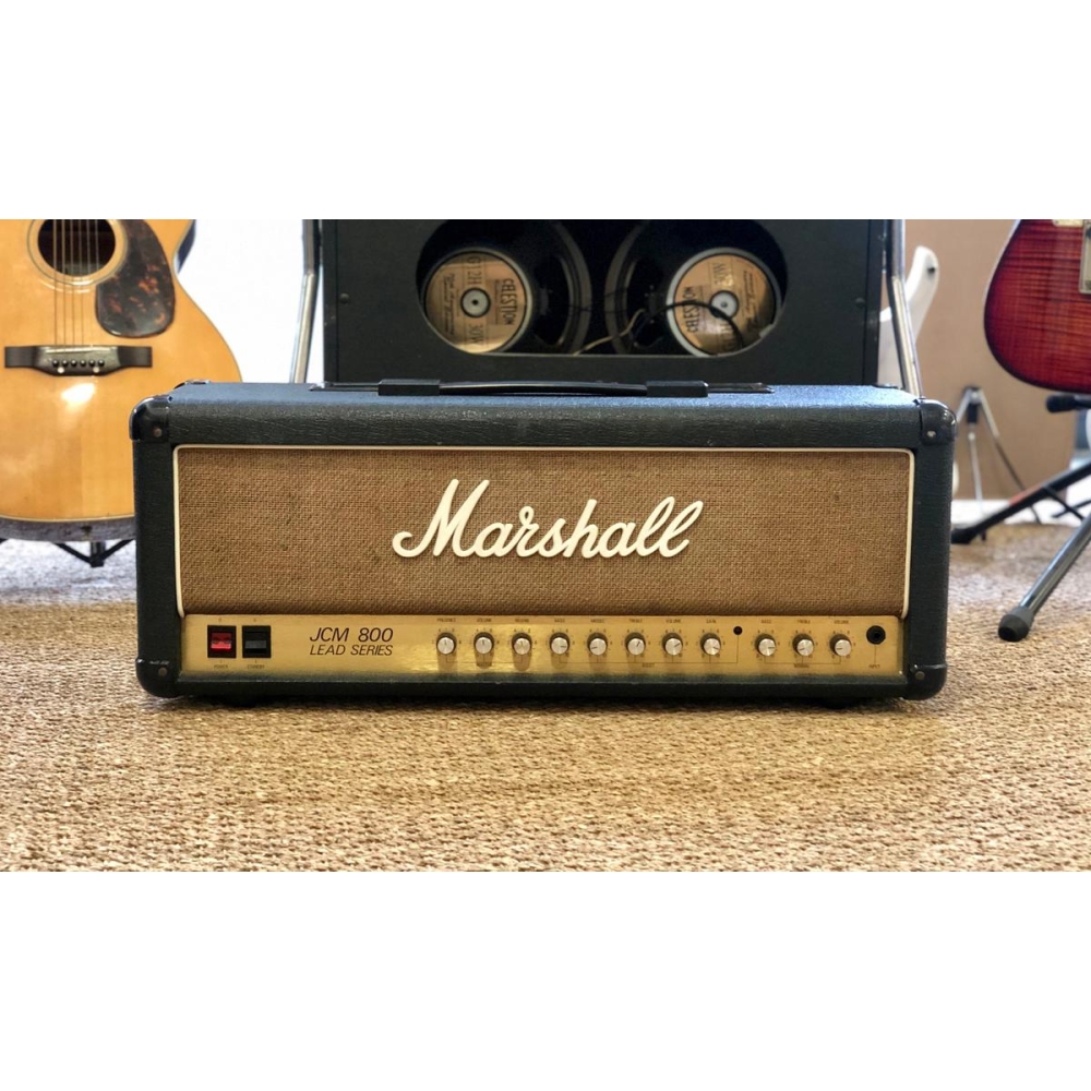 Marshall JCM 800 Lead Series Model 2210 Volume Head with Reverb 1985