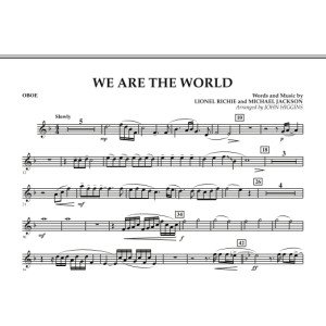 We Are The World - Oboe