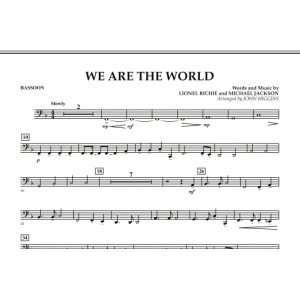 We Are The World - Bassoon