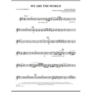 We Are The World - Eb Alt-Saxophon 2