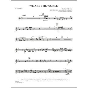 We Are The World - Bb Trompete 1